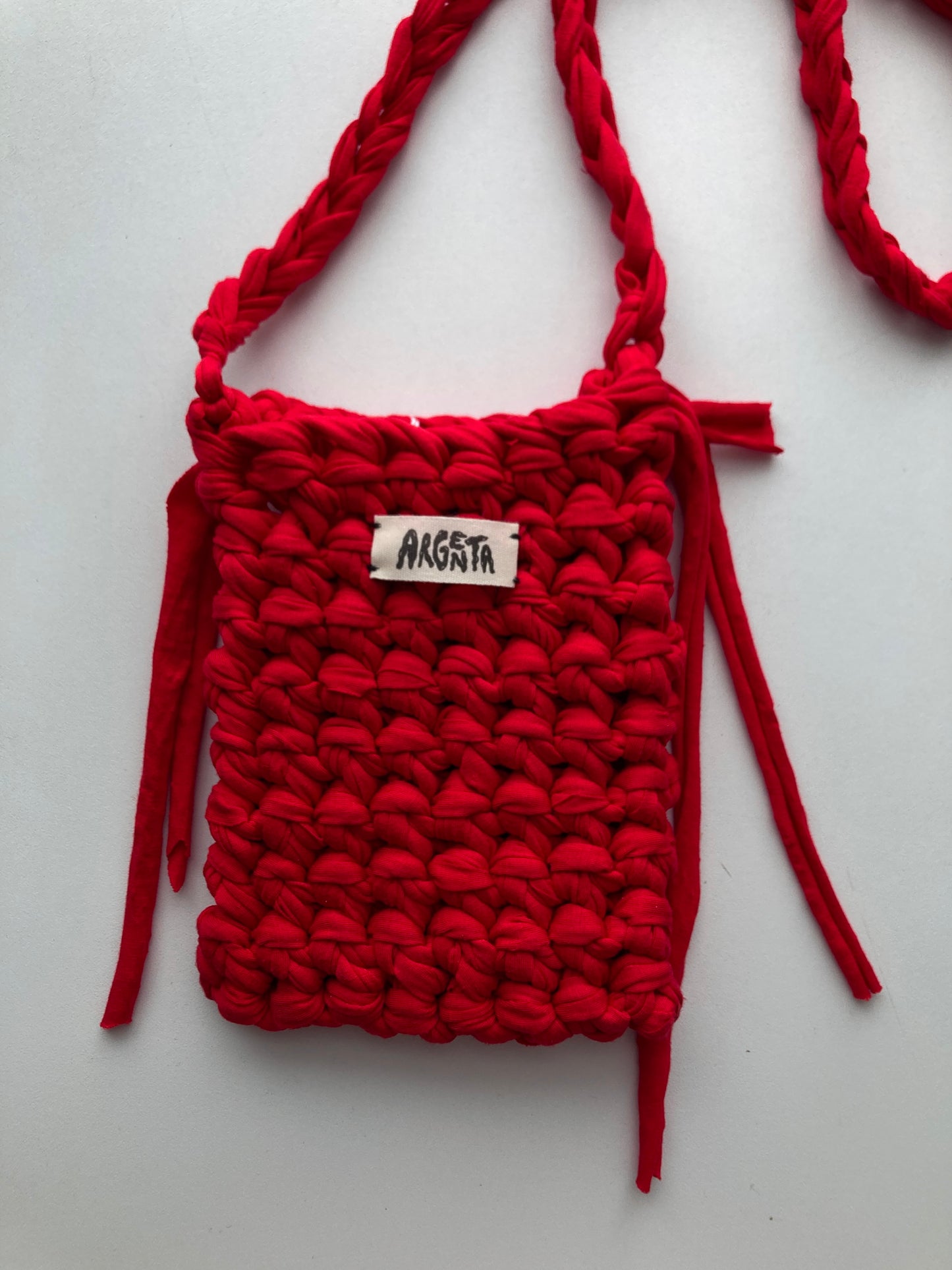 Crossbody Phone Bag | T-Shirt yarn