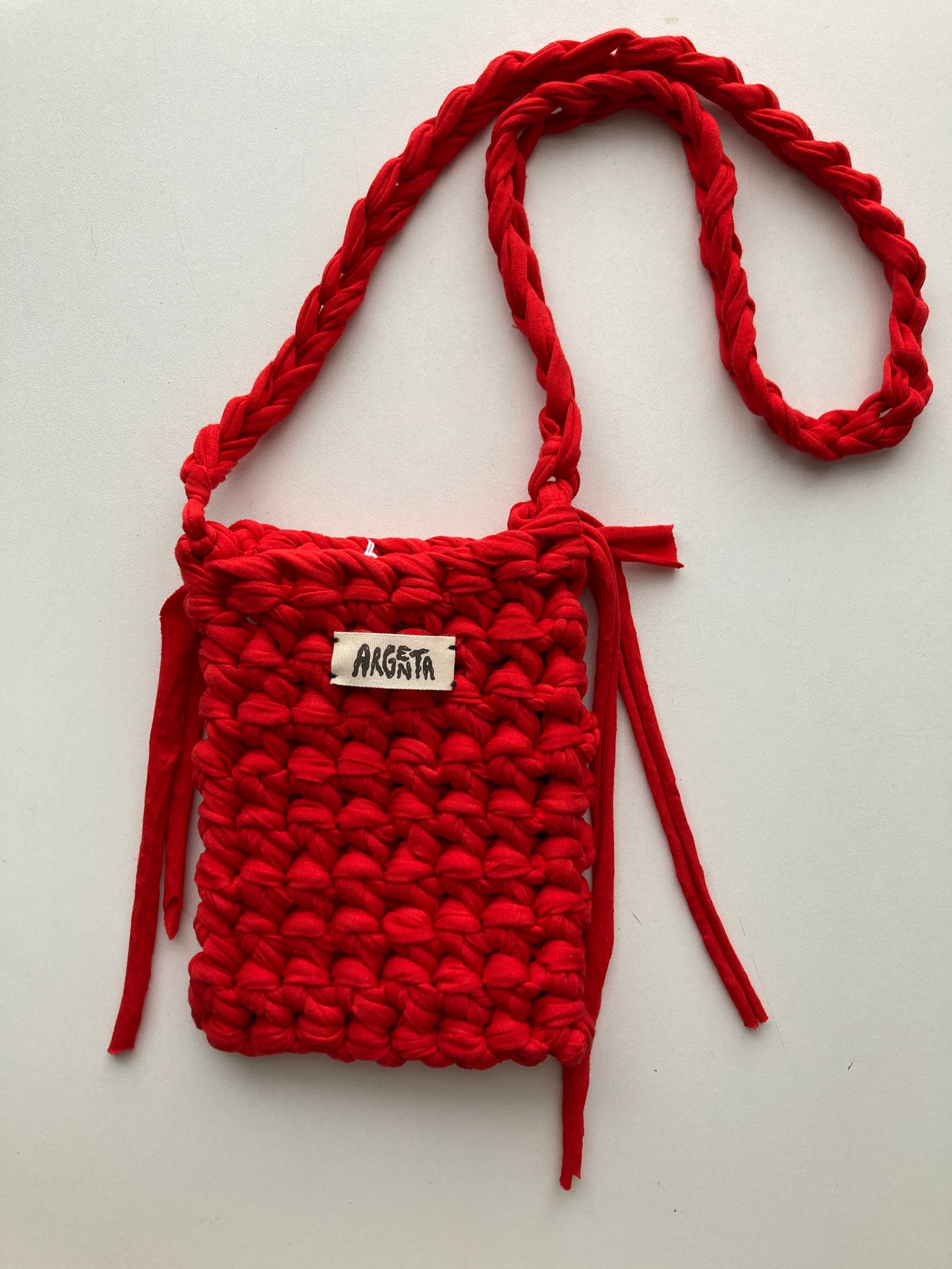 Crossbody Phone Bag | T-Shirt yarn