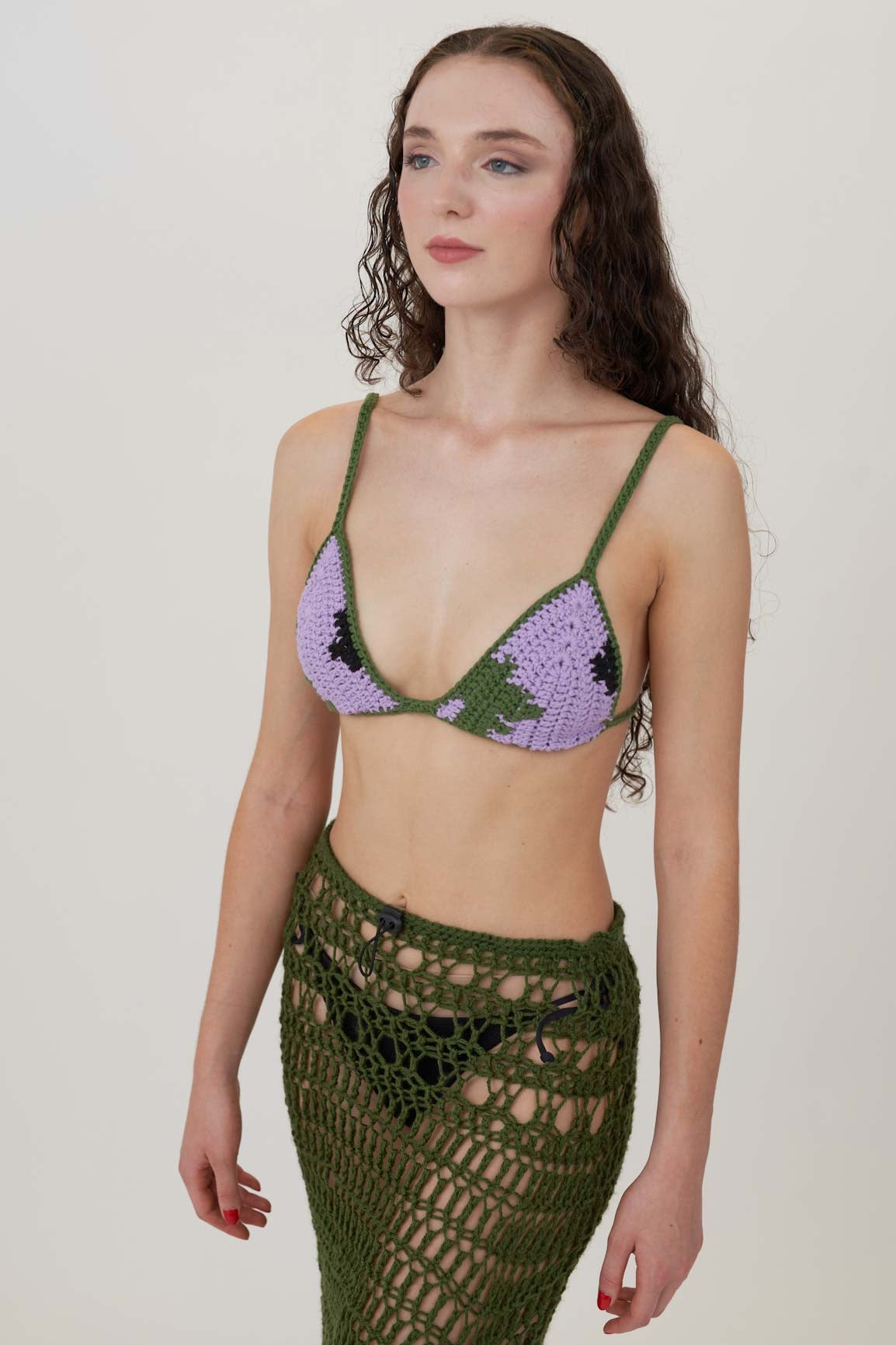 Tropical bikini top