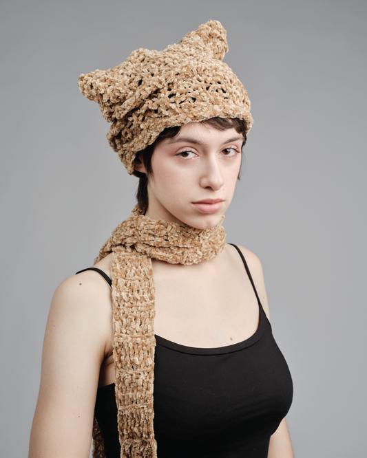 Wolf Hat+Scarf