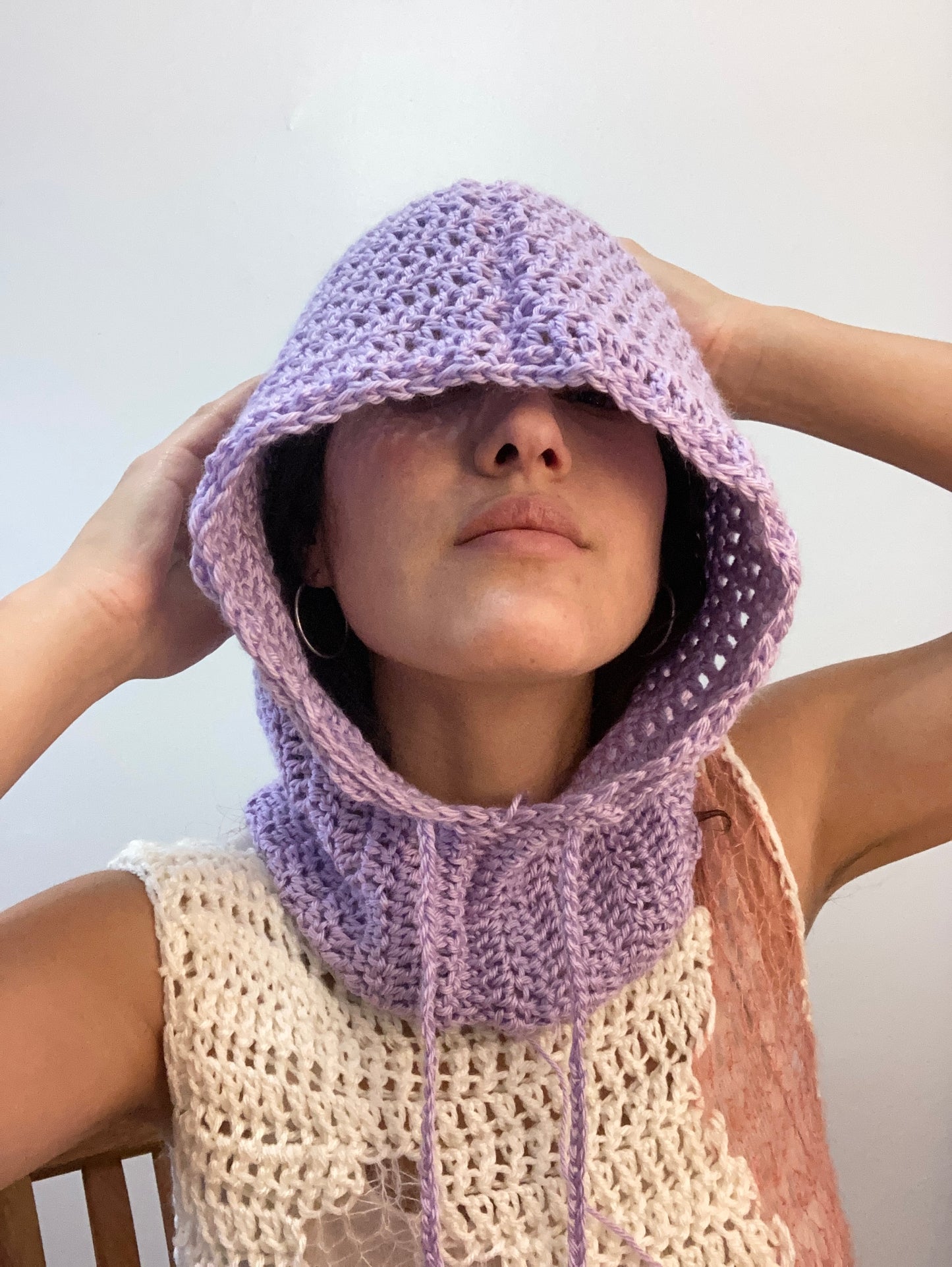 Hooded Balaclava - Lilac