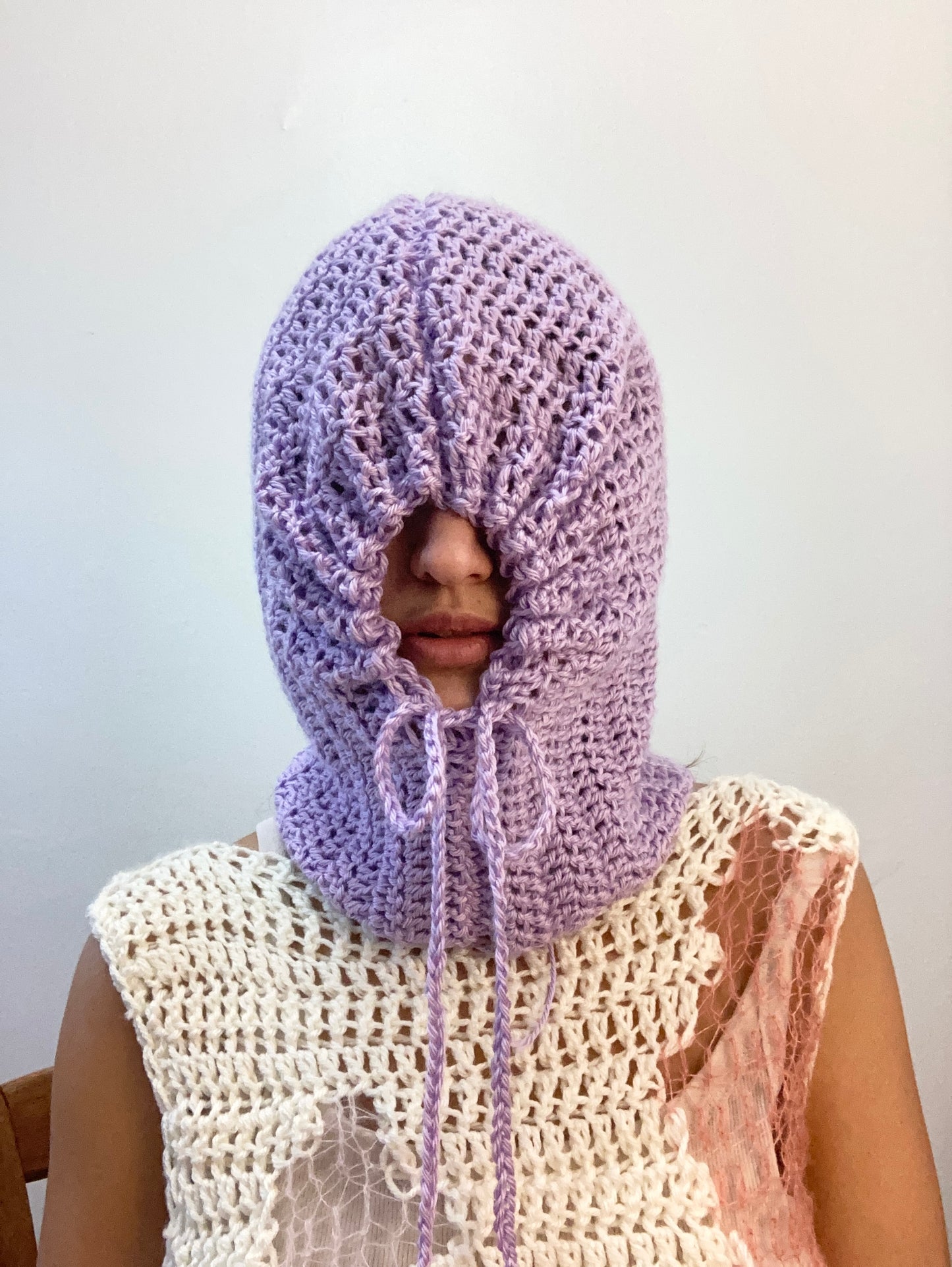 Hooded Balaclava - Lilac