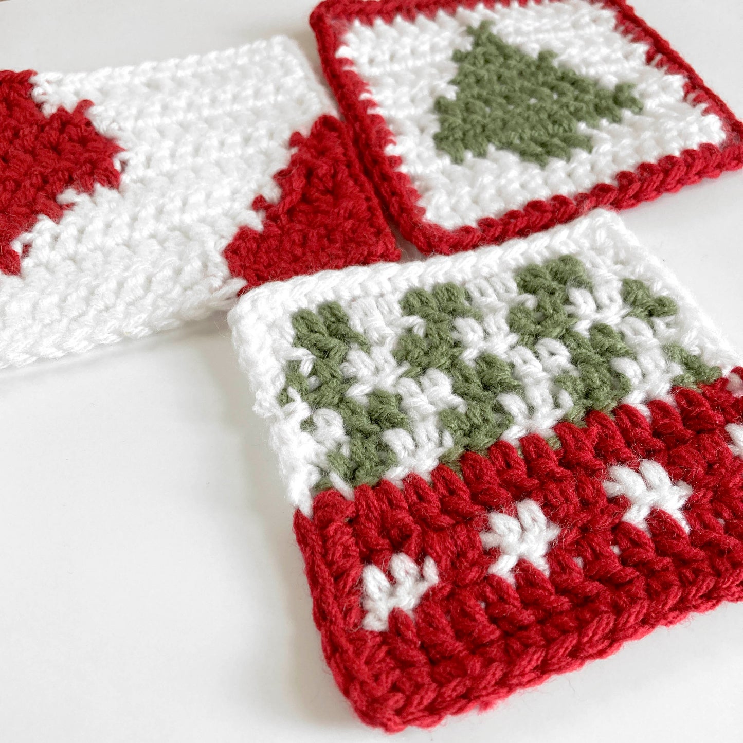 DIY PATTERN Christmas Coasters